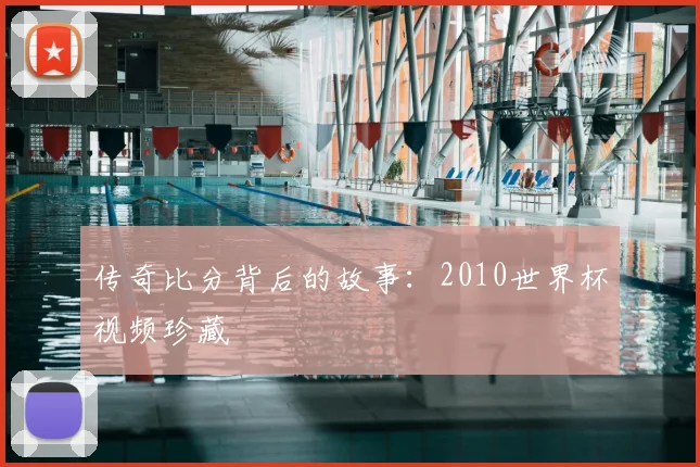 传奇比分背后的故事：2010世界杯视频珍藏